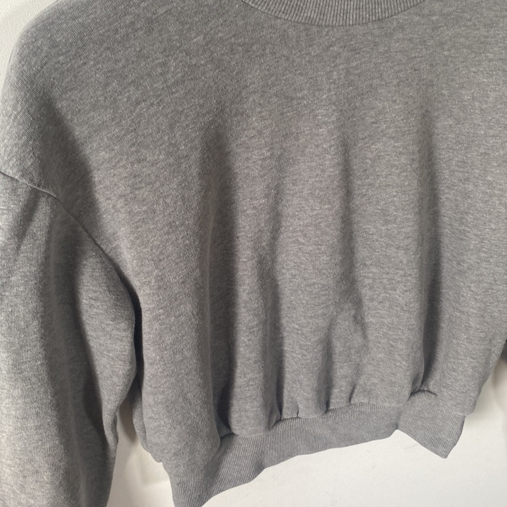 Wild fable gray Long-sleeve sweatshirt, Size M - Picture 3 of 8